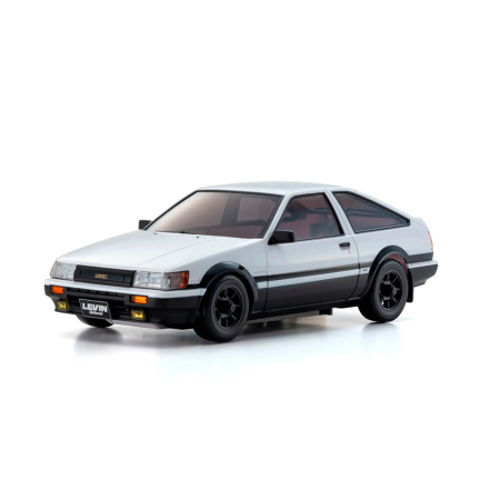 CARRO KYOSHO MINI-Z AWD TOYOTA COROLLA LEVIN AE86 WHITE/BLACK 32641WBK