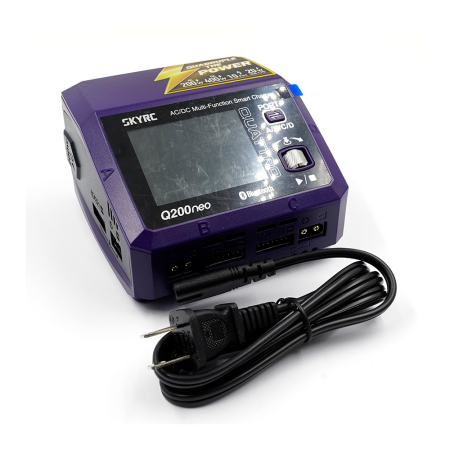 CARREGADOR SKYRC Q200NEO AC/DC 400W SMART CHARGER SK-100197-02