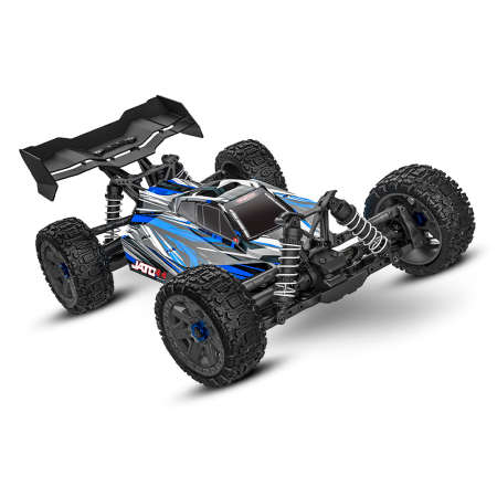 CARRO TRAXXAS 1/8 JATO 4WD BLX BL-2S BLUE 90154-4
