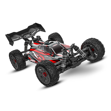CARRO TRAXXAS 1/8 JATO 4WD BLX BL-2S RED 90154-4