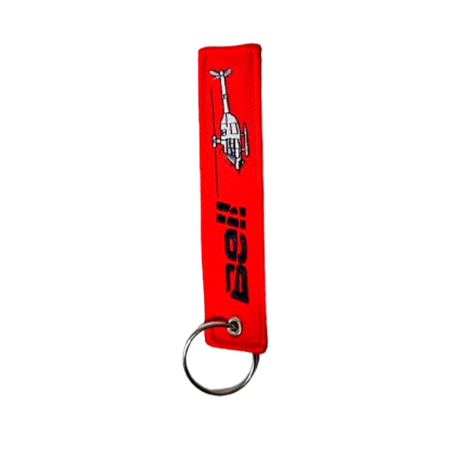 KEYCHAIN REMOVE BEFORE FLIGHT BELL HELICOPTER