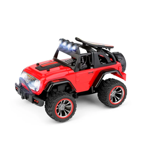 CARRO WLTOYS 1/32 MINI EXTREME CHARGE RUNNING 2WD RED 322221