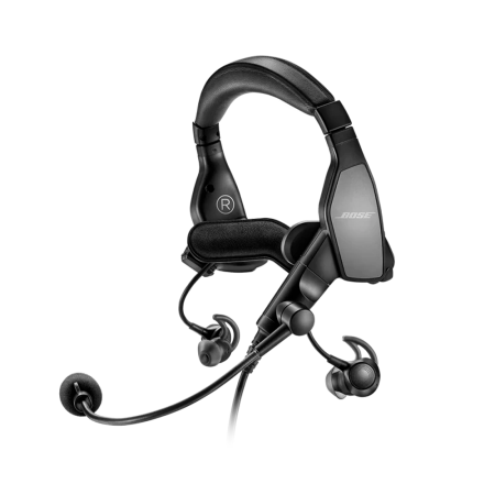 BOSE PROFLIGHT 2 HEADSET STRAIGHT CORD 6PIN 789812-5040 (BLUETOOTH)
