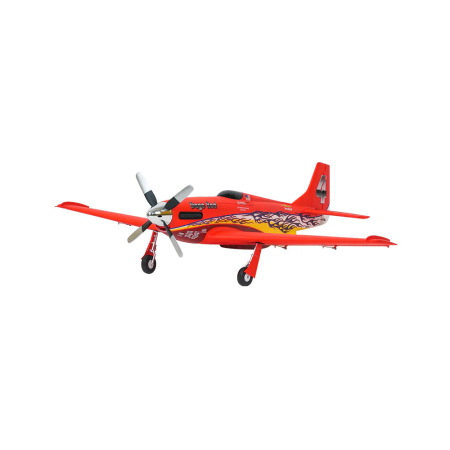 AVIAO FMS P-51 MUSTANG V2 PNP 1100MM DAGO RED FMS134P