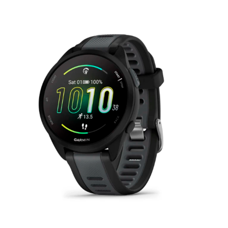 RELOGIO SMARTWATCH GARMIN FORERUNNER 165 010-02863-20 BLACK/SLATE GRAY
