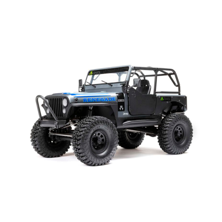 CARRO AXIAL 1/10 SCX10 III JEEP CJ-7 4WD RTR BRUSHED GREY AXI03008T2