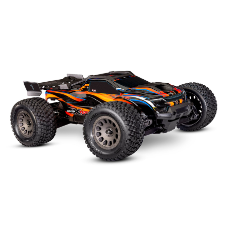 CARRO TRAXXAS MINI XRT VXL-3S RTR TQI ORANGE 108076-1