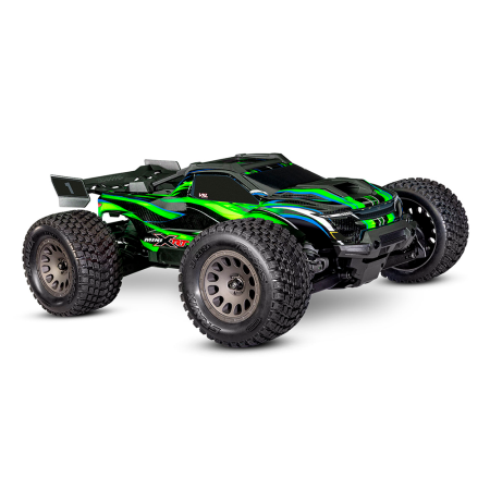 CARRO TRAXXAS MINI XRT VXL-3S RTR TQI GREEN 108076-1
