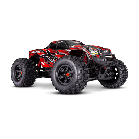 CARRO TRAXXAS X-MAXX BELTED BLX 8S TQI TSM RED 77096-4