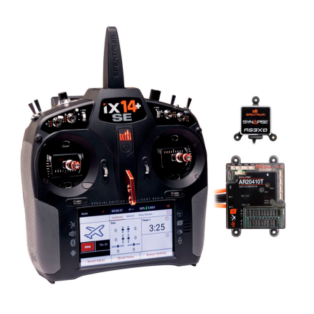 RADIO SPEKTRUM 20CH IX14+ SPECIAL EDITION SYNAPSE COMBO SPMR14020C3