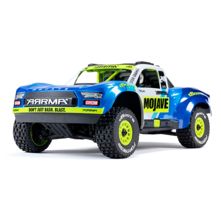 CARRO ARRMA 1/16 MOJAVE GROM 4WD DESERT RTR BLUE/WHITE ARA2104T2