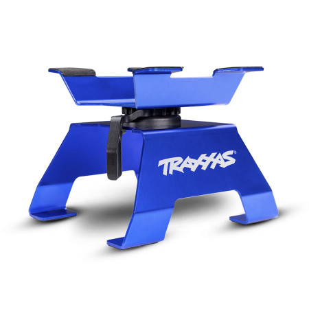 TRAXXAS ACC SMALL ALUMINUM RC CAR/TRUCK STAND 8796-BLUE
