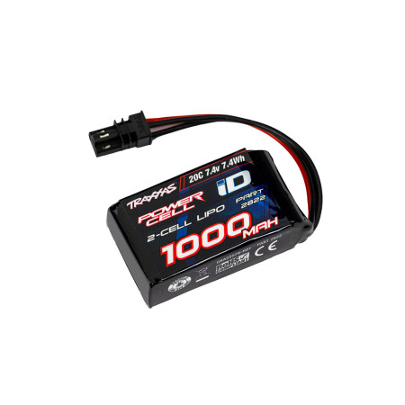 BATERIA TRAXXAS 7.4V 1000MAH 2C LIPO (TRX-4M) 2822