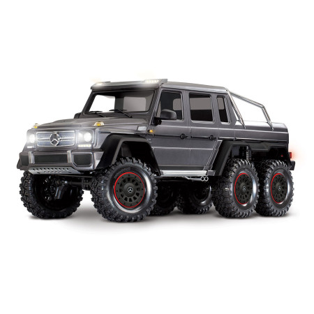 CARRO TRAXXAS 1/10 TRX-6 MERCEDES-BENZ G 63 TQI GRAY 88296-4