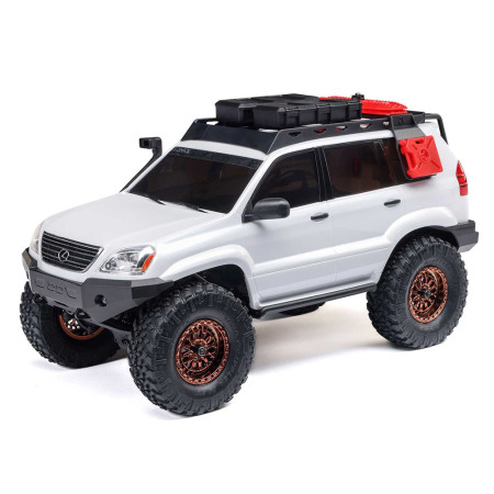 CARRO AXIAL 1/24 SCX24 LEXUS GX 470 4WD RTR WHITE AXI-1532T1