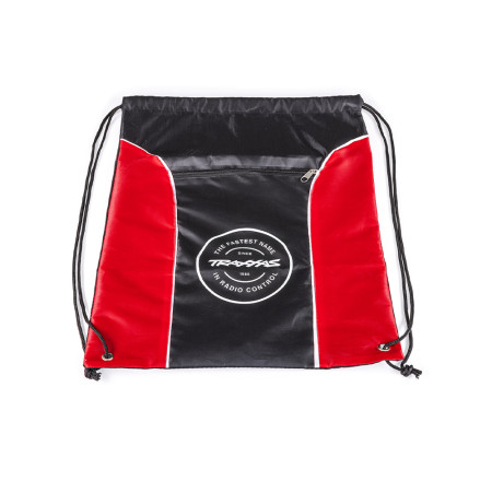 TRAXXAS GIFT MOCHILA BACKPACK DRAWSTRING W/ZIPPER POCKET 61665