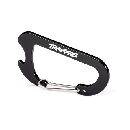 TRAXXAS GIFT CARABINER BLACK W/BOTTLE OPENER 61660