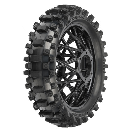 RODA PROLINE DUNLOP GEOMAX MX33 CR4 REAR MTD BLACK PRO1023010