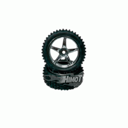 HT RODA FONT CROMADA 1/10 2PC 06010V