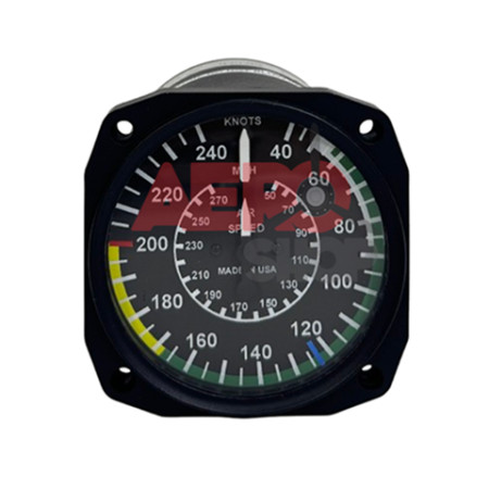UMA INSTRUMENTS AIRSPEED 40-270MPH / 40-240KTS 16-311-241D