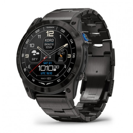 GARMIN WATCH D2 MACH 1 PRO TITANIUM AVIATOR (RECERTIFIED) S10-02804-80