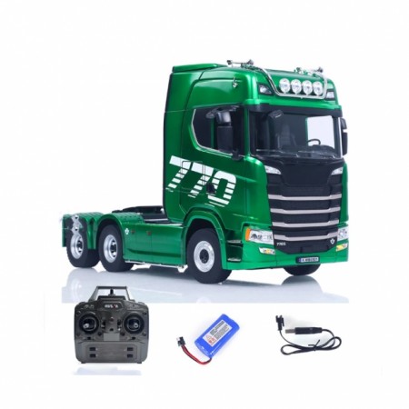 CAMINHAO HUINA 1/18 SCANIA 770 S V8 TRUCK 19CH GREEN 1501