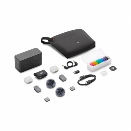 MICROFONE WIRELESS DJI MIC MINI 2 (2 TX + 1 RX + CHARGING CASE)