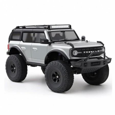 CARRO WLTOYS 1/18 JEEP CABALLO 9KM 4WD SILVER GREY 184023