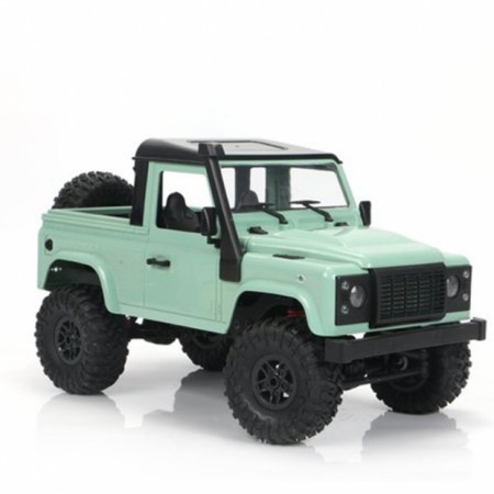 CARRO MNMODEL 1/12 JEEP LAND ROVER W/LIGHTS GREEN MN-91