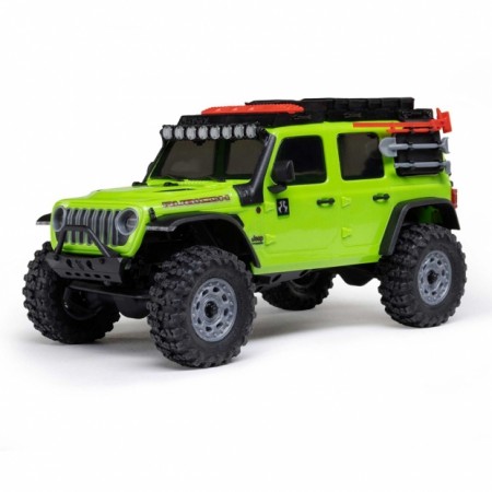 CARRO AXIAL 1/30 SCX30 JEEP WRANGLER RTR 4WD GREEN AXI-2261T1