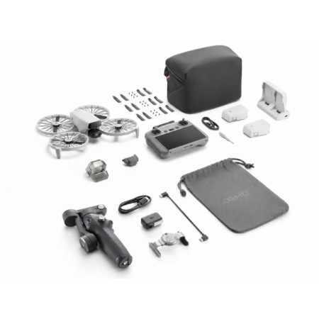 COMBO DRONE DJI FLIP FLY MORE COMBO (DJI RC 2) (GL) + OSMO MOBILE 7P