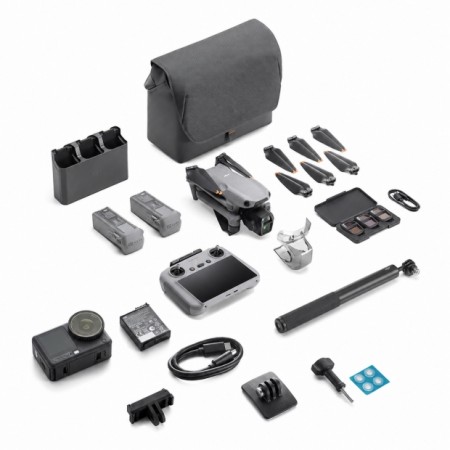 COMBO DRONE DJI AIR 3S FLY MORE COMBO (DJI RC 2) + OSMO ACTION 6 STAND
