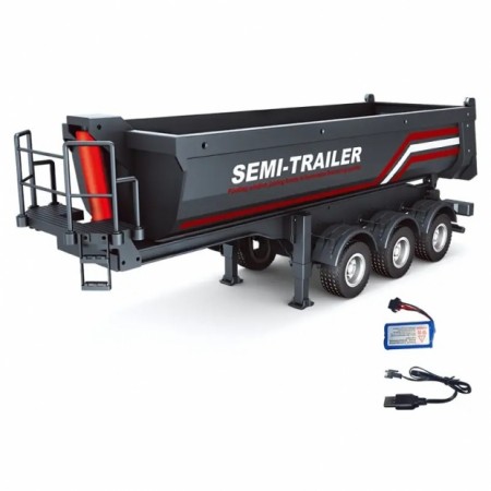 CACAMBA HUINA PARA SCANIA 1/18 BLACK 1509