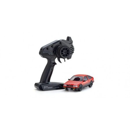 CARRO KYOSHO MINI-Z AWD TOYOTA COROLLA LEVIN AE86 RED/BLACK 32641RBK