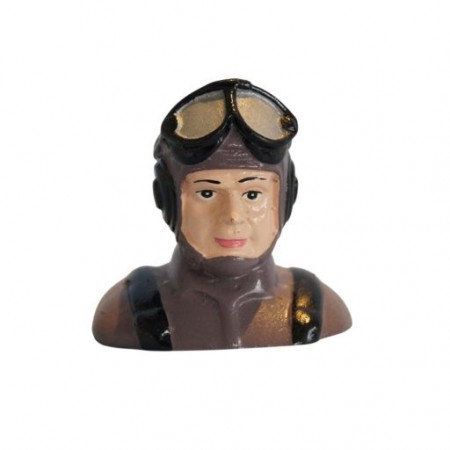 PILOTO VQ PINTADO WWII EUROPA (109/MIG/MACCHI/AT6) VQ-AP03