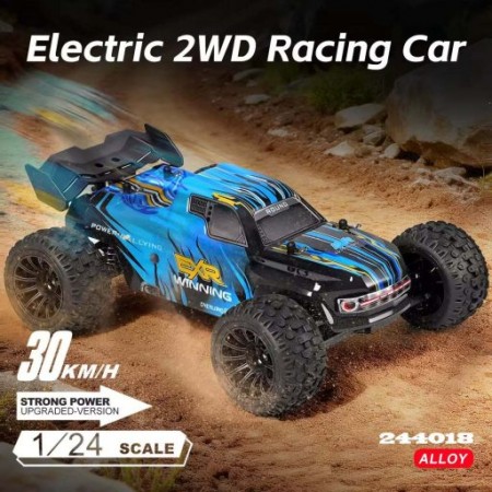 CARRO WLTOYS 1/24 EXR WINNING 30KM 2WD BLUE 244018