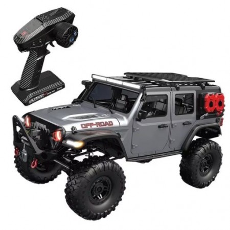 CARRO HB TOYS 1/10 JEEP RUBICON 18KM 4WD DARK GRAY HB-R1011-2