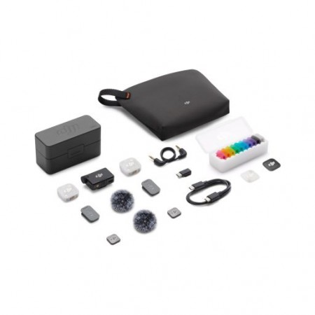 MICROFONE DJI MIC MINI 2 (2 TX + 1 RX + CHARGING CASE) ANATEL